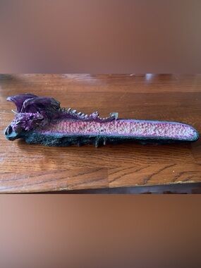 Pink & Purple dragon incense burner